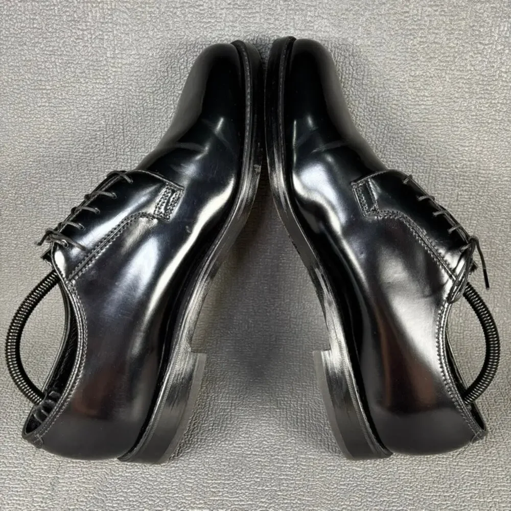 Florsheim Lexington PL Cap Toe Oxford 74117 Size Men's 10.5D Black Dress Shoes